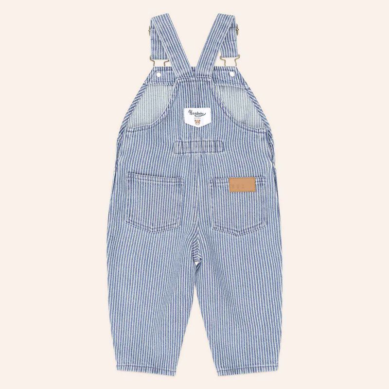 Huxbaby Car Denim Stripe Overall 3-5Y image number 1